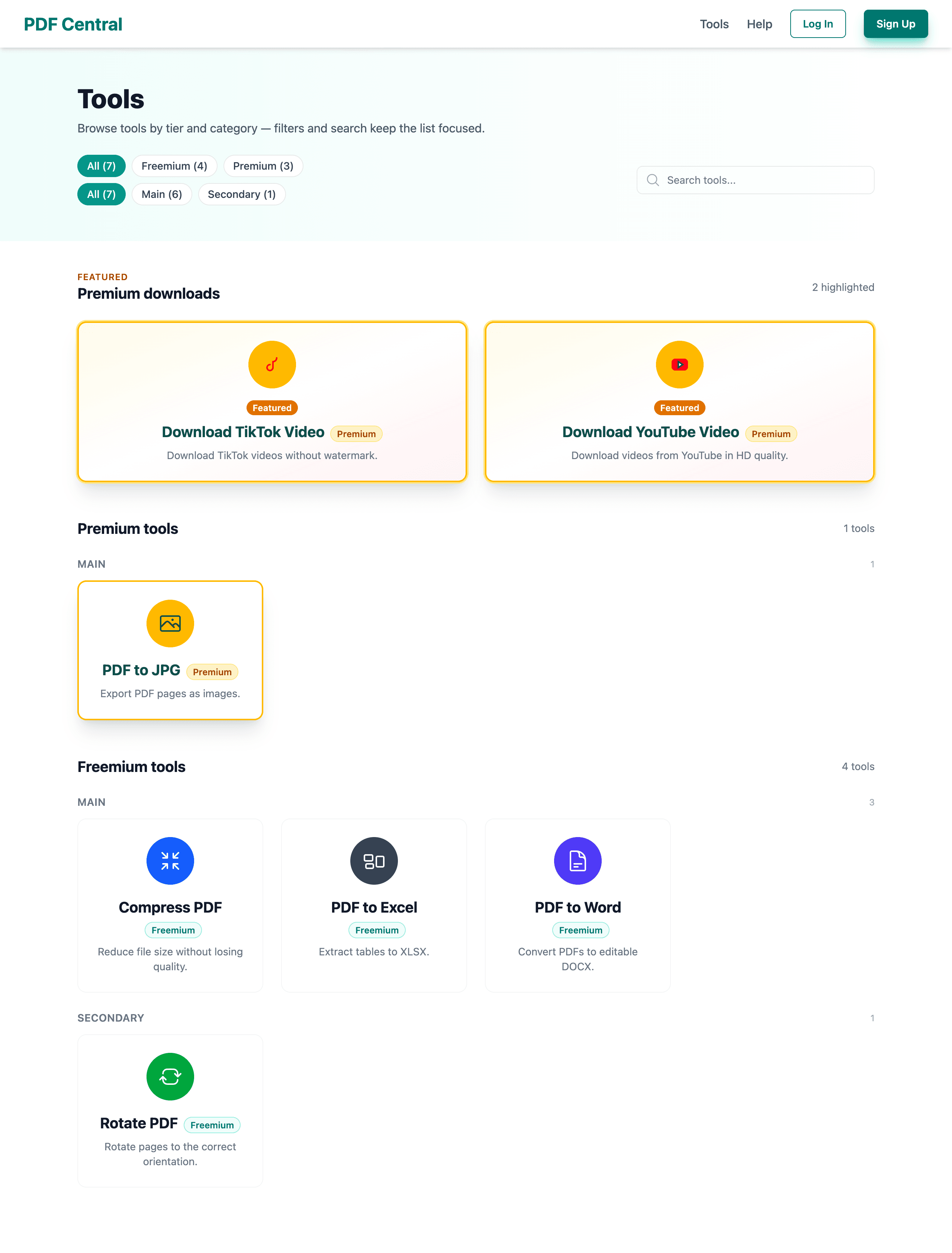 PDFSwifter tools library